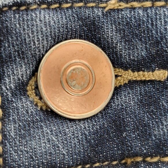 NOBO Women's Skinny Jeans Size 13 Medium Wash Blue Denim 5 Pocket 30x27 - Picture 7 of 9